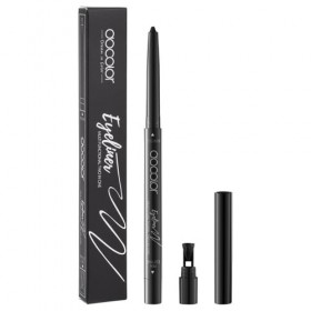 Docolor Waterproof Eyeliner en Gel Noir avec Paillettes et Mine Rotative Sans Pointes Crayon Eye-Liner Eyeliner / Khôl / Crayon