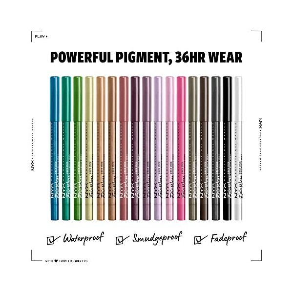 NYX Professional Makeup Crayon Yeux Epic Wear Deepest Brown Eyeliner / Khôl / Crayon