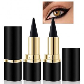 ZYEKIU 2 Pièces Maquillage Femme Professional Makeup Eyeliner, Matte Quick Dry Eyeliner, Crayon Yeux Waterproof, Eyeliners Co