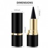 ZYEKIU 2 Pièces Maquillage Femme Professional Makeup Eyeliner, Matte Quick Dry Eyeliner, Crayon Yeux Waterproof, Eyeliners Co