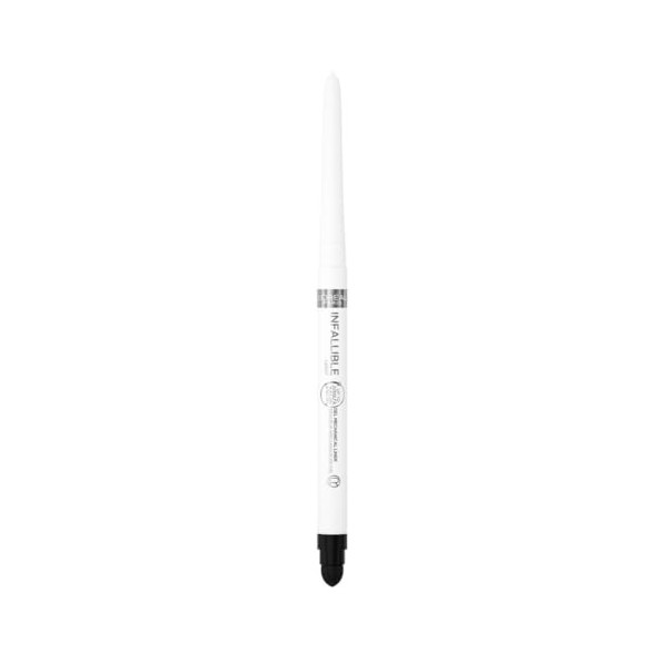 L’Oréal Paris, Crayon Eyeliner Mine Rétractable, Tracé Précis, Longue Tenue, Waterproof, Résiste aux Frottements, Sans Transf