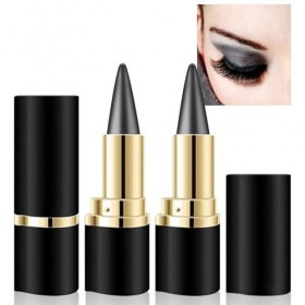 GmwyCzV 2 Pièces Matte Quick-Dry Eyeliner, Gris Eye-liner Imperméable Anti-Taches, Longue Durée Liquide Eye-Liner Stylo Eyeli