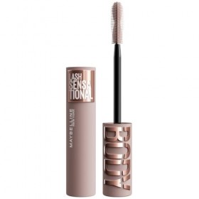 Maybelline New York - Mascara Volume Sensationnel - Body - Brosse incurvée à double hélice - Sans transfert, ne bave pas - Te...