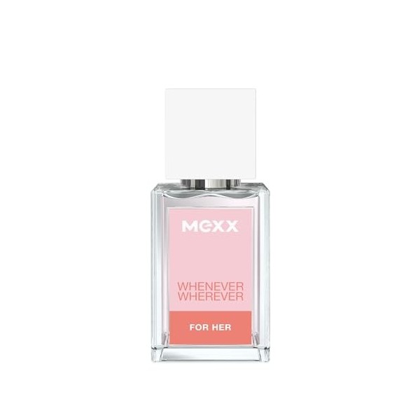 Mexx Whenever Wherever Eau de Toilette pour Femme Parfum Fraîche Floral Fruité 15 ml Parfum
