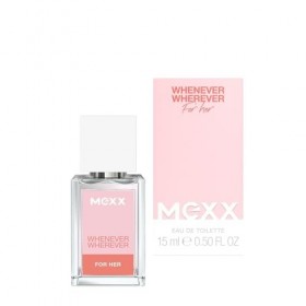 Mexx Whenever Wherever Eau de Toilette pour Femme Parfum Fraîche Floral Fruité 15 ml