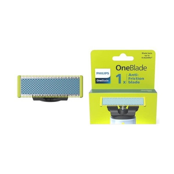 Philips OneBlade Anti-Friction Lame pour Rasoir 1unité