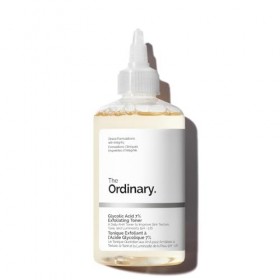 The Ordinary Tonique Exfoliant à lAcide Glycolique 7%, Tonique quotidien illuminant et lissant, pour un teint plus uniforme,
