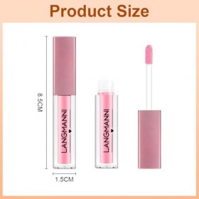 12 Pièces Ensemble de Gloss lèvre Professionnel Maquillage, Huile Brillante Hydratante Soin Teinté pour Lèvres Sèches Gloss