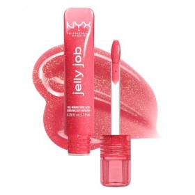 NYX Professional Makeup Jelly Job - Gloss haute brillance - Effet lissant - Sensation de confort - Lèvres visiblement hydraté