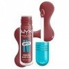 NYX Professional Makeup - Gloss Hydratant Effet Mouillé - Tenue Jusquà 12h - Hautement Pigmenté - Fini Brillant - Lip IV Glo ...
