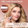 Épilation du visage pour femmes | Appareil de suppression de moustache lèvre supérieure Rasoir visage menton duvet fin tondeu...