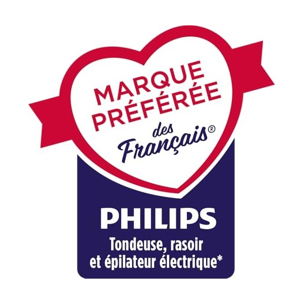 Philips Lady Shaver série 8000 – rasoir sans fil, sur peau sèche ou mouillée, système de rasage à 3 lames, tête flexible, vis...