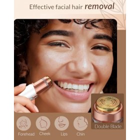 Épilateur facial pour femmes Épilation Visage Femme : rasoir électrique sans douleur pour le visage - Rasoir pour le visage f...