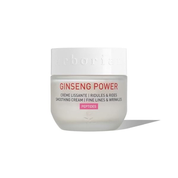 Erborian - Ginseng Power - Crème Visage Lissante Anti-Âge - Lutte contre les Rides et les Ridules - Soin du Visage - Cosmétiq...