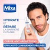 MIXA - Crème Anti-Réactions - Hydrate Intensément & Répare La Barrière Cutanée en 4H* - Sans Parfum, Sans Alcool - Panthénol ...