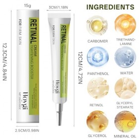 Retinol Tightening Booster, Retinol Serum Visage, Sérums Raffermissants Retinal Shot, Hydratant Raffermissant, pour Tous Type...