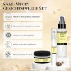 Skincare Coreen Kit, Advanced Snail 96 Sérum Visage 100ml + Advanced Snail 92 Crème Visage 100g + Snail Peptide Eye Cream 17m...