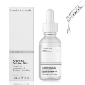 Argireline Solution 10%, Argireline Serum Visage, Serum Hydratant Visage, Atténue les Ridules, Améliore la Texture de la Peau...