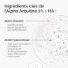 The Ordinary Alpha Arbutine 2% + Acide Hyaluronique, Éclaircit la peau et élimine les taches brunes, 60 ml Soin du Visage