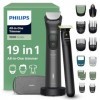 Philips Multigroom série 9000 Tondeuse tout-en-un 19 accessoires + rasoir OneBlade pour hommes – ensemble tondeuse/rasoir pou...