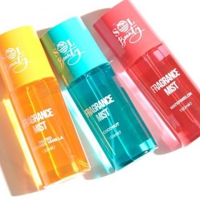 Sol Beauty Spray corporel au parfum caramel salé et vanille, adapté aux végétaliens, aide la peau à rester hydratée et fraîch...