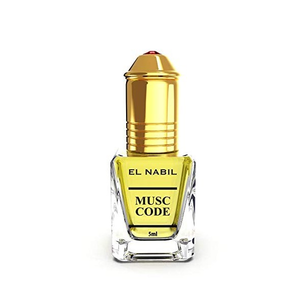 Musc Code El Nabil Misk Musc Musc Huile parfumée pour homme et femme 5 ml