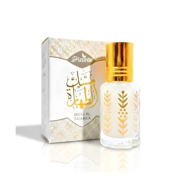 DIZURDE Musc Tahara 6mL – Musc Intime | Musc Blanc | Senteur Douce pour la Peau Parfum