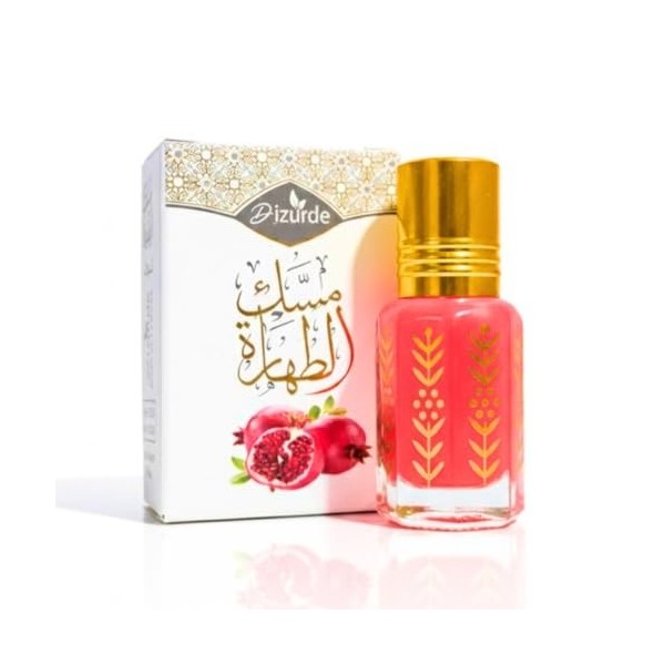 DIZURDE Musc Tahara 6mL – Musc Intime | Musc Blanc | Senteur Douce pour la Peau Parfum