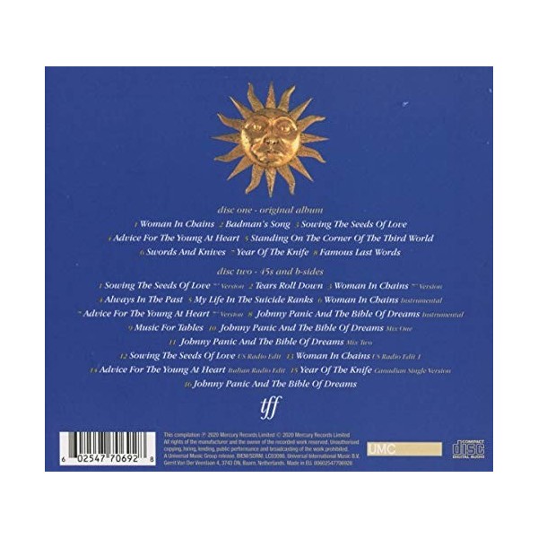 The Seeds of Love [Edition Deluxe - 2Cd format Digipack]