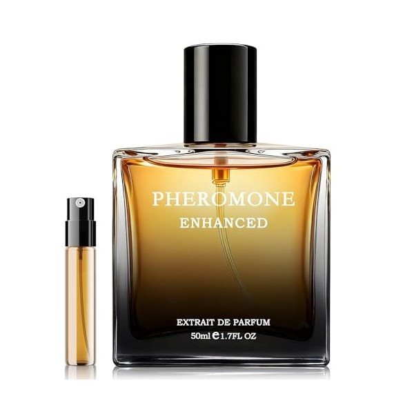50ml Parfum Homme Cadeau - Cadeau Saint Valentin pour Homme Parfum, Eau de Phéromones Parfums, Idee Cadeaux Personnalisé Cade...
