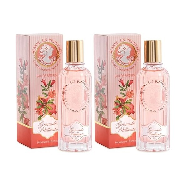 JEANNE EN PROVENCE - Parfum Femme Fleur dOranger - Eau de Parfum - Flacon Vaporisateur 60 ml - Fabriqué en France à Grasse