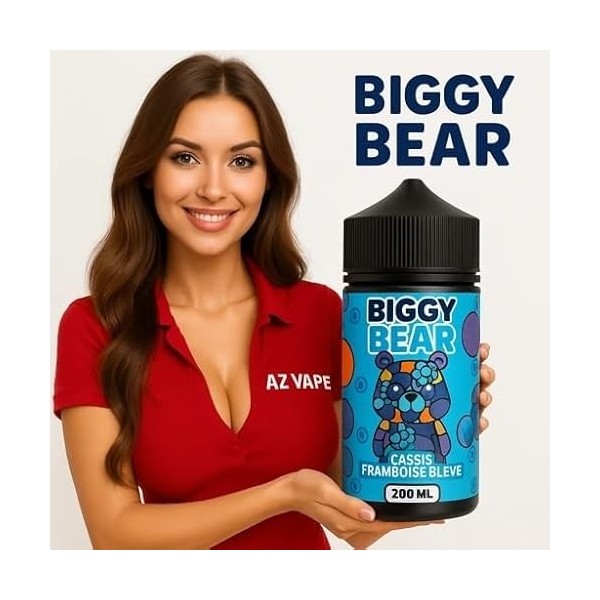 Balboul : Biggy Bear 200ml - Cassis Framboise Bleue Juice