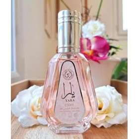 Yara - Eau de Parfum Arab en Spray 50 ml Pour Femme Fabriqué à Dubai Senteur Oriantal