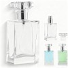 Bouteille Vaporisateur de Parfum,100ml Flacons vaporisateurs Rechargeables, Atomiseur Parfum, Vaporisateur Parfum Vide,Portab