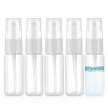 OUDQFCJ 5 Pcs Flacons Spray Vides, Mini Vaporisateurs Rechargeables pour Parfums, Huiles, Eau, Alcool 20ml 