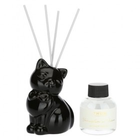 Thun Diffuseur Aromatique Chat en Céramique, 100 ML, 16 x 8 x 24 cm