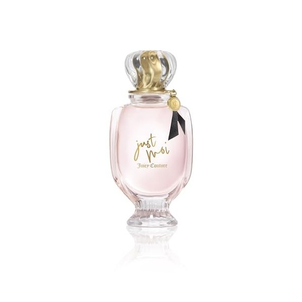 Juicy Couture Just Moi Eau de parfum en flacon vaporisateur pour femme, parfum vanille ambrée avec fleur de cacao, magnolia e