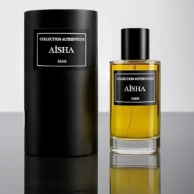 Collection Privée LAuthentique Aisha, Eau de Parfum Unisexe, Oriental Ambré, Longue Durée, 50 ml Parfum