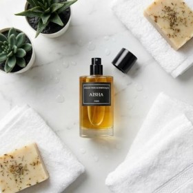 Collection Privée LAuthentique Aisha, Eau de Parfum Unisexe, Oriental Ambré, Longue Durée, 50 ml Parfum