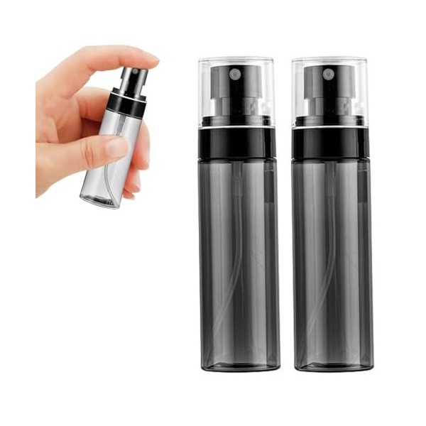 KAHZOR 2 Pièces Mini Flacon Spray Vide, Atomiseur Rechargeable, Vaporisateur Cheveux, Spray Bottle, Pulvérisateur Vide, pour ...
