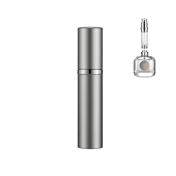 Atomiseur de parfum, rechargeable et portable, format voyage, anti-fuite, pompe inférieure sans entonnoir, nano-brume, distri...