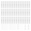 lalago Lot de 100 Mini Flacons Vaporisateurs en Plastique Transparent 3ML, Echantillon Parfum Vide Spray, Flacon Pulvérisateu...