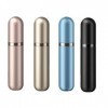 Lammcou Vaporisateur de Parfum Voyage, 5ml Flacon Parfum Rechargeable Portable Antifuite en Aluminium, Mini Spray Parfum pour