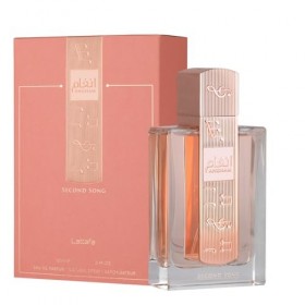 Lattafa Angham Second Song Eau de parfum 100 ml – Parfum vanille orientale, parfum doux et crémeux longue durée