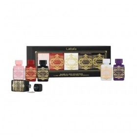Lattafa Badee Al Oud Collection - Lot de 5 mini parfums de 5 ml deau de parfum - Glory, Noble Blush, Amethyst, Honor & Glory ...