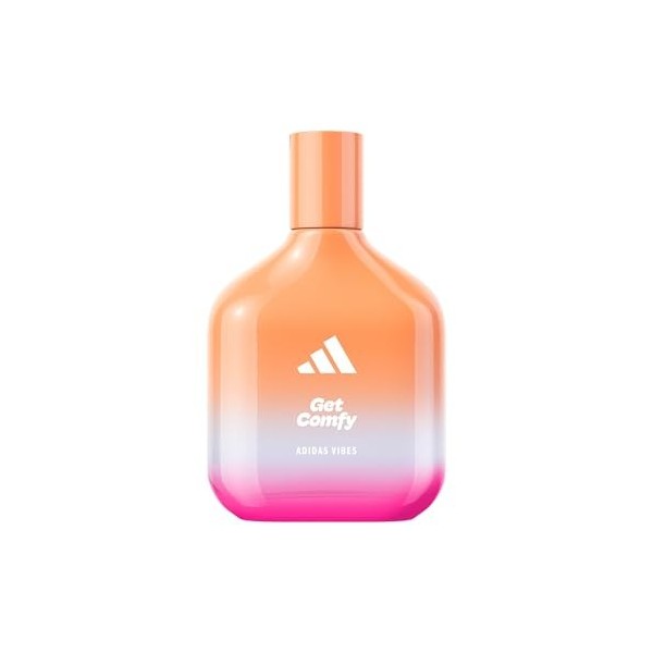 adidas Vibes Get Comfy - Eau de parfum relaxante et apaisante - Unisexe - Avec des notes chaudes et des huiles essentielles n...