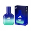 adidas Vibes Energy Drive - Eau de parfum unisexe - Longue durée et énergisante - Aux huiles essentielles naturelles - 30 ml