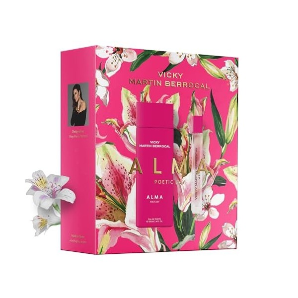 PERFUMS AYATS Vicky Martin Berrocal Alma Set Et 100 Vp + Et 20 Vp 5 Uds + 1 Tester Gratis 
