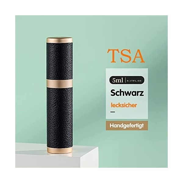 Vaporisateur de parfum rechargeable Bouteilles de parfum Portable Vaporisateur Mini Vaporisateur de poche pour Voyage 5ml Parfum