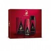 SCORPIO - Coffret 3 produits Rouge - Coffret Cadeau Homme - Eau de toilette flacon 75ml, Gel Douche 250ml et Déodorant atomis...